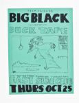 Big Black at East Side Club Orignal Poster